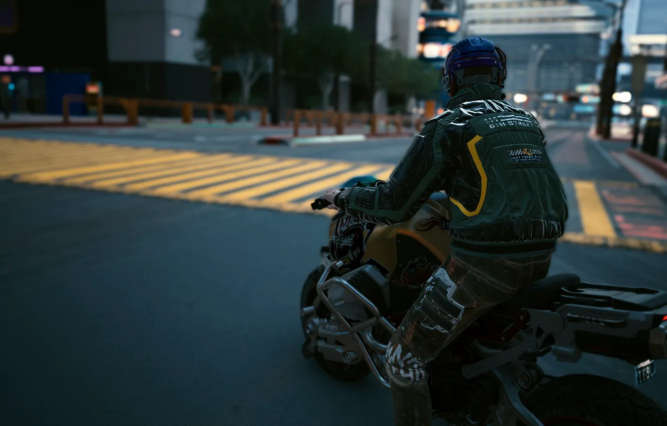 Фото обои киберпанк, Cyberpunk 2077, CD Red projekt