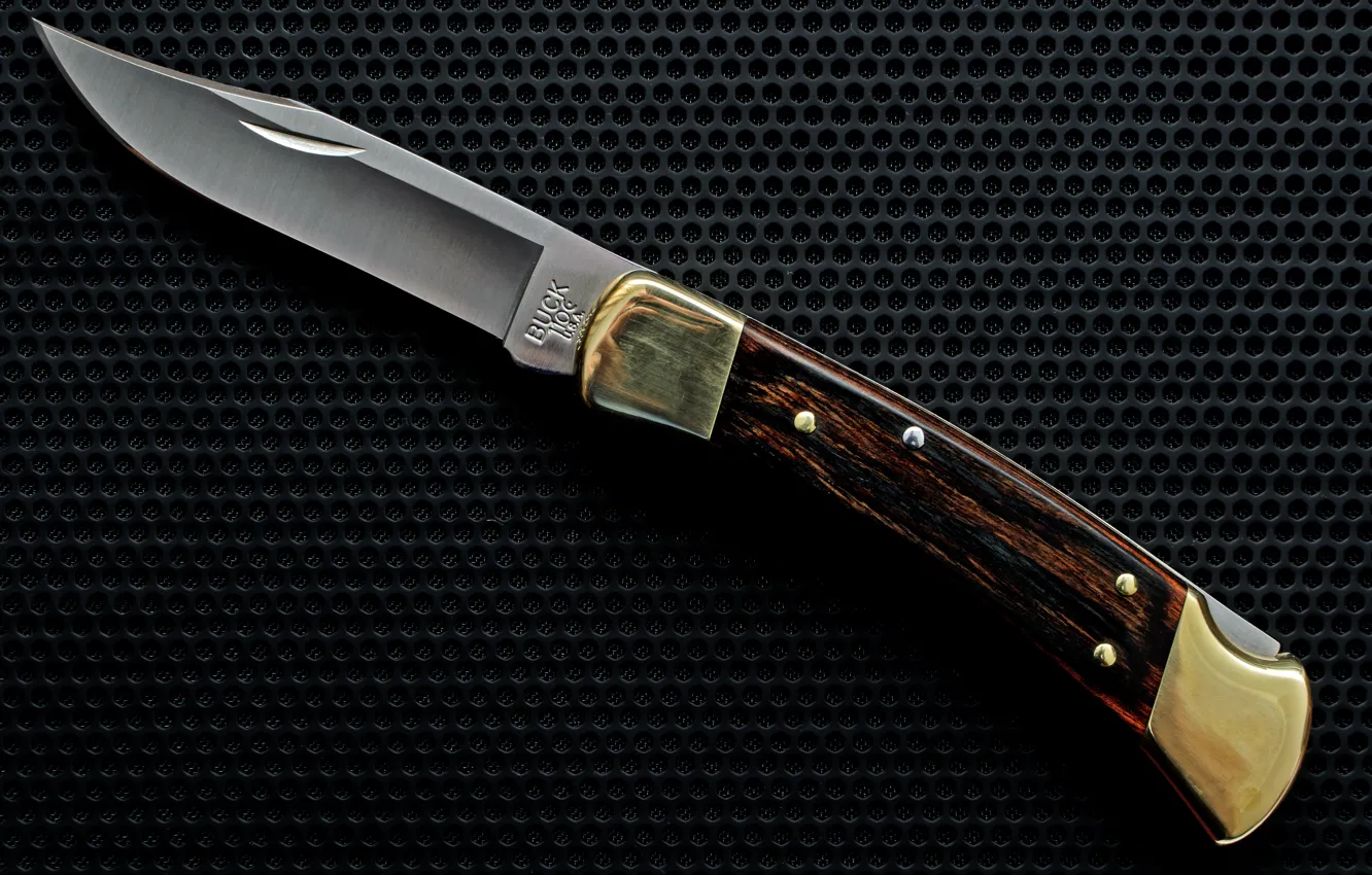 Фото обои Нож, Hunter, Buck, 110, Folding