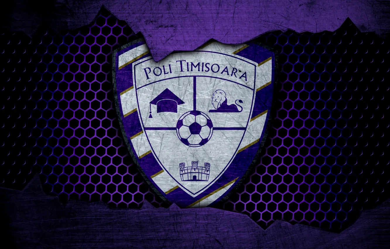 Фото обои wallpaper, sport, logo, football, Poli Timisoara