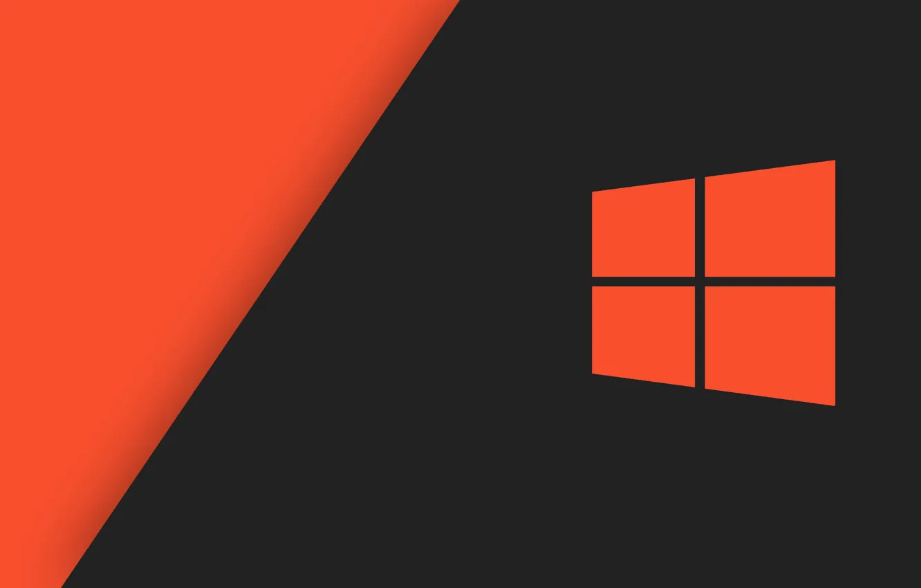 Фото обои логотип, Windows, эмблема, hi-tech
