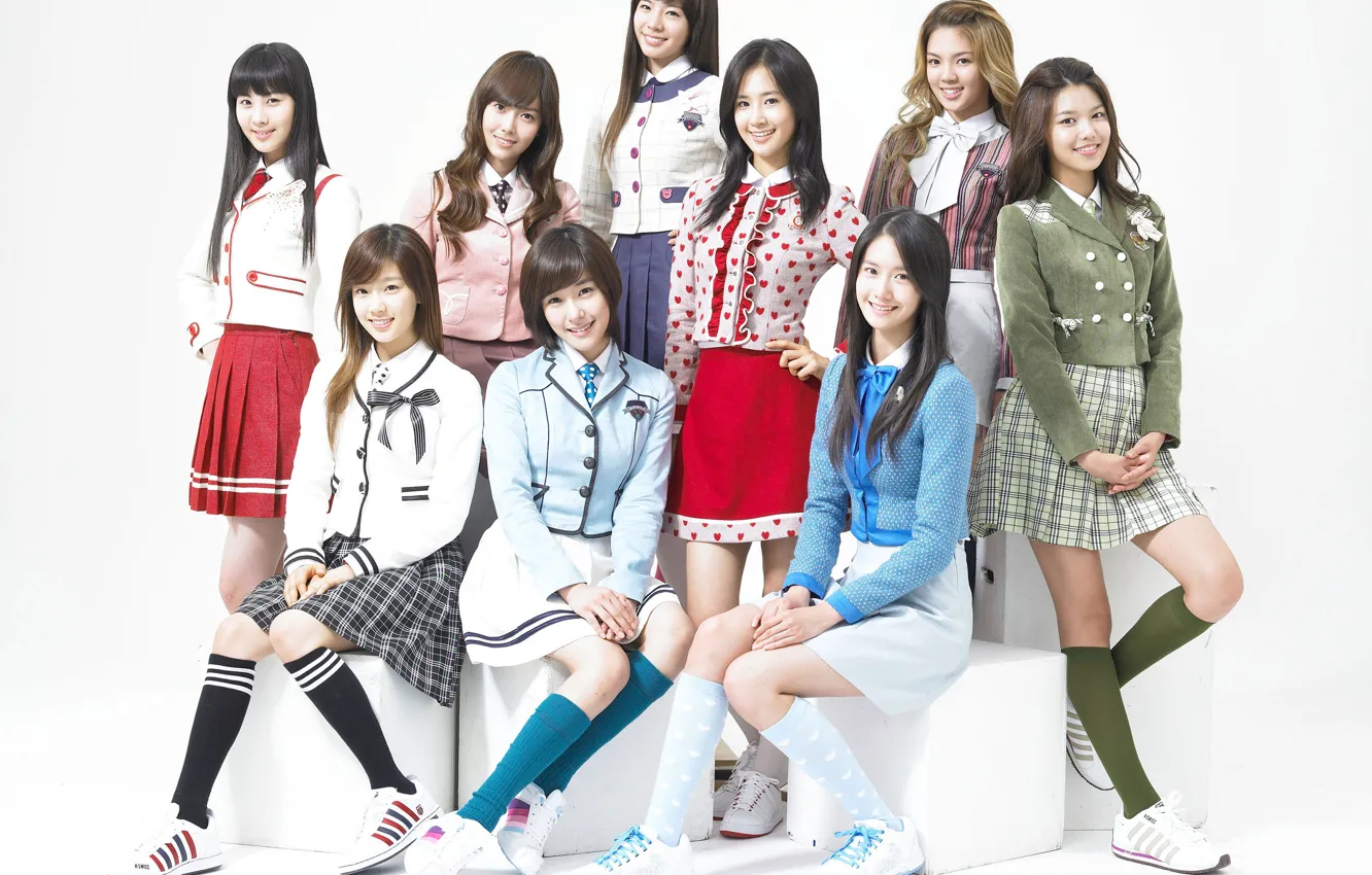 Фото обои девушки, girls generation, кореянки, snsd, kpop