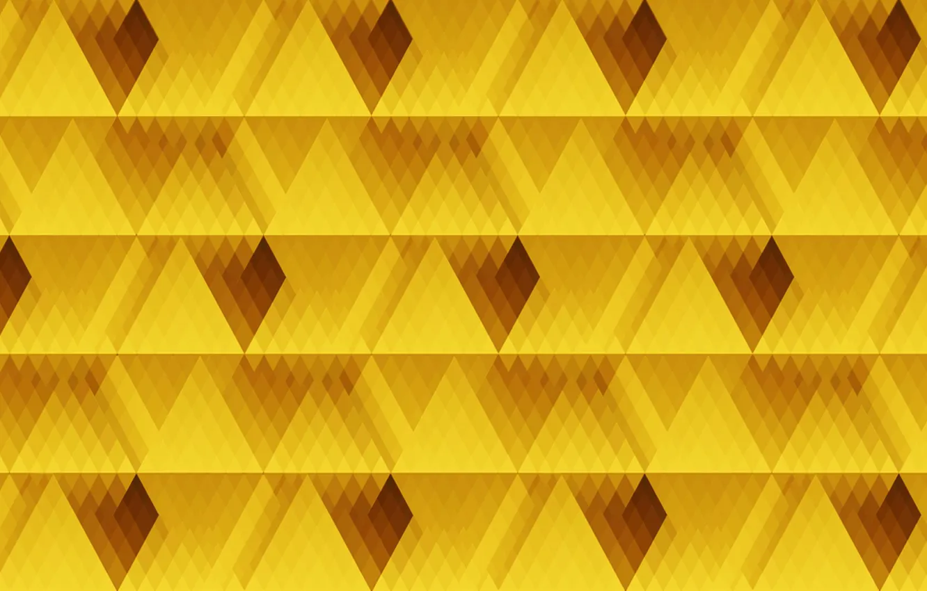 Фото обои линии, жёлтый, текстура, ромбы