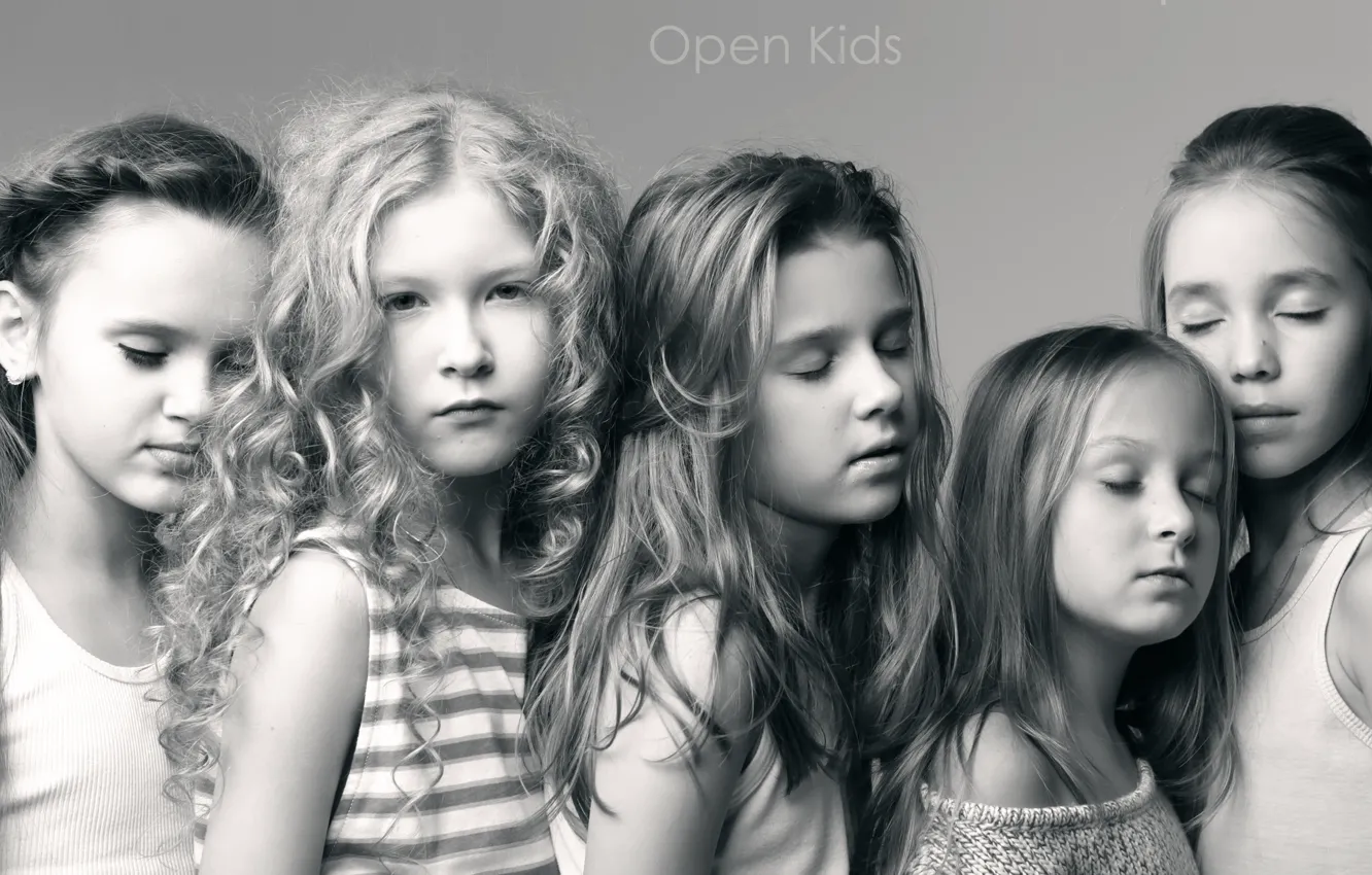 Фото обои дети, поп, музыкальная группа, Open Kids