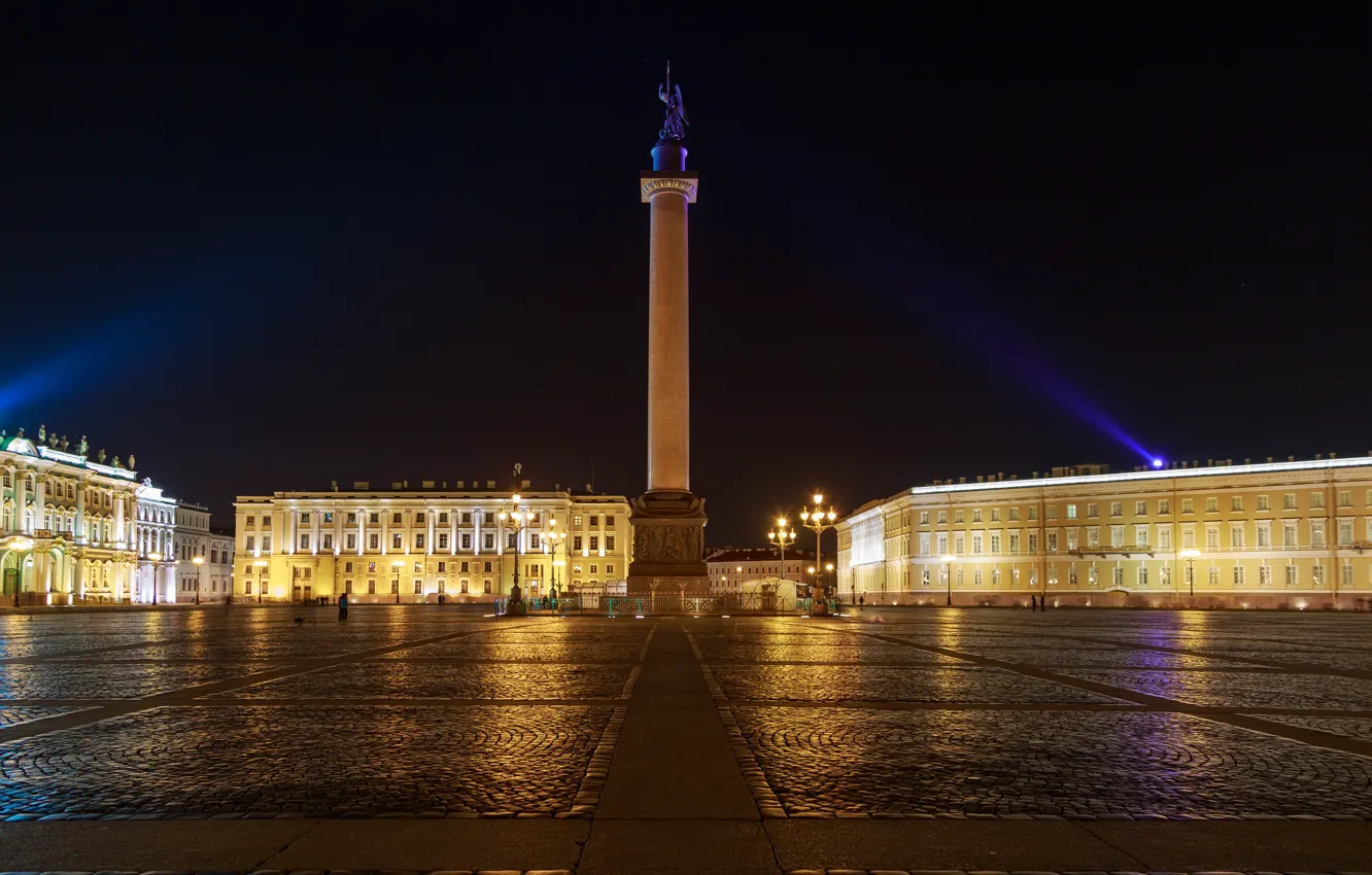 Фото обои Город, Санк-Петербург, Александровская колонна