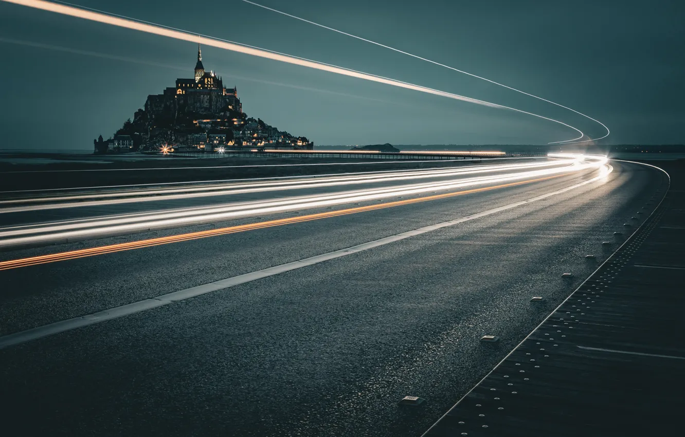 Фото обои normandy, Le Mont-Saint-Michel, Avranches