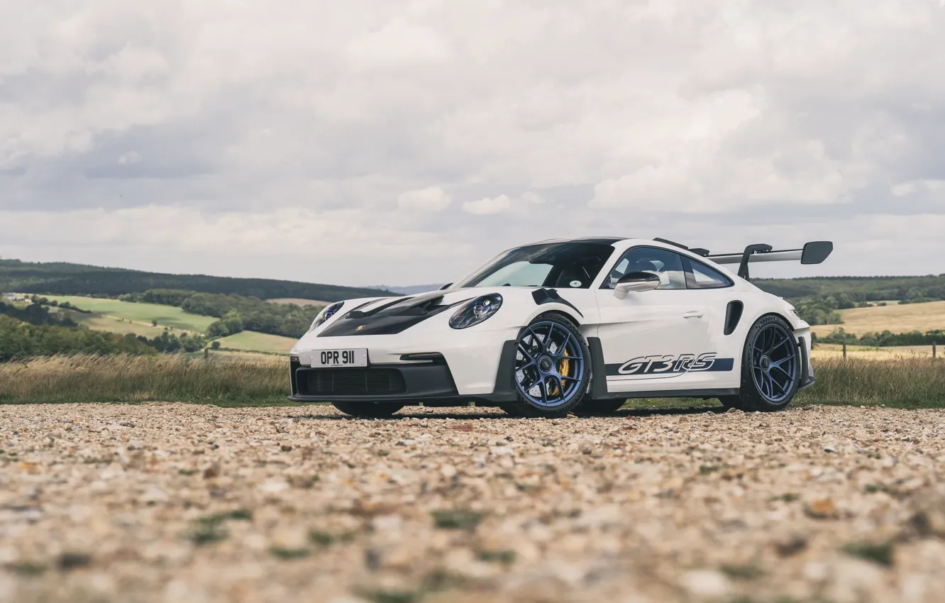 Фото обои 911, Porsche, supercar, front view, Weissach Package, Porsche 911 GT3 RS