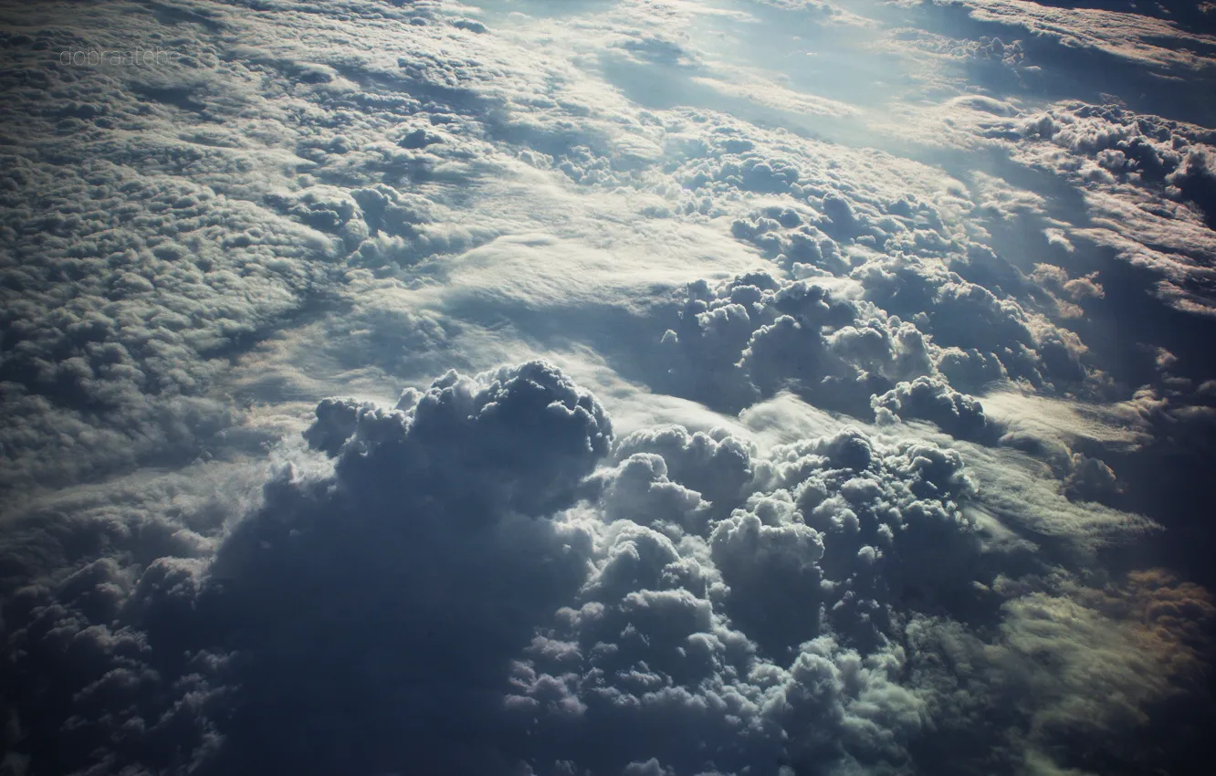 Фото обои небо, облака, верх, dobraatebe