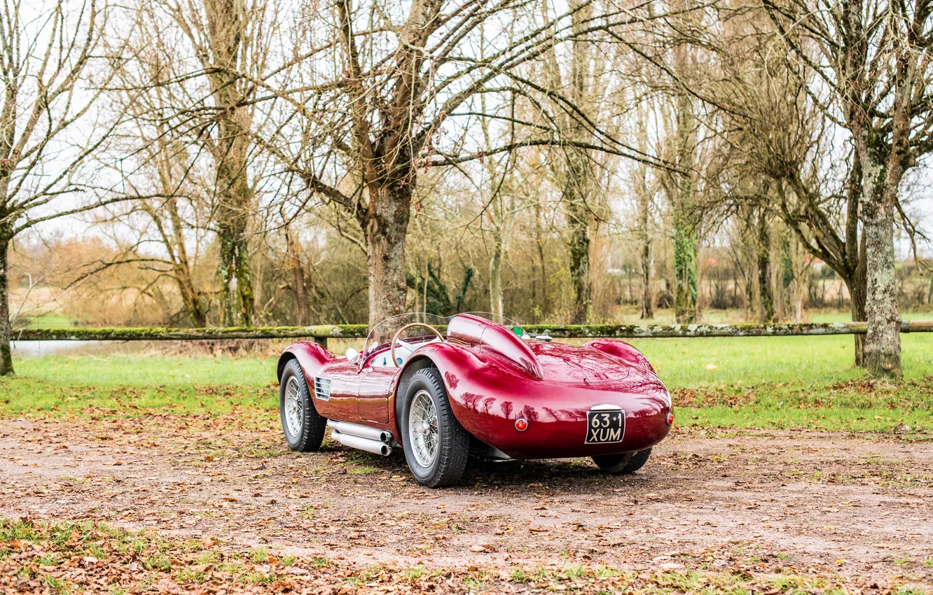 Фото обои Maserati, 1954, Spyder, спортивное авто, единственный экземпляр, retro cars, sports cars, ретро авто