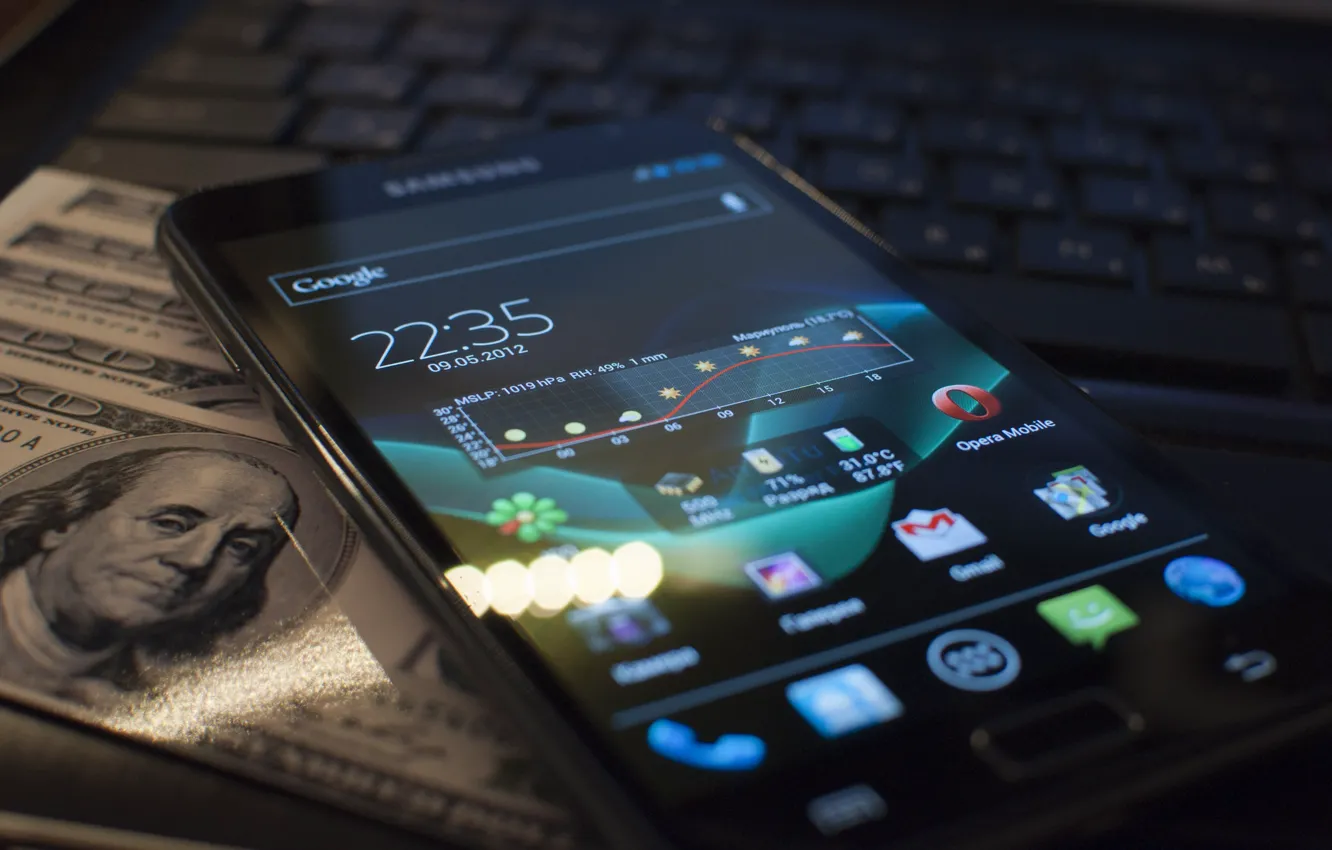 Фото обои телефон, android, note, смартфон, galaxy, gingerbread, phone, ice crem sendwich