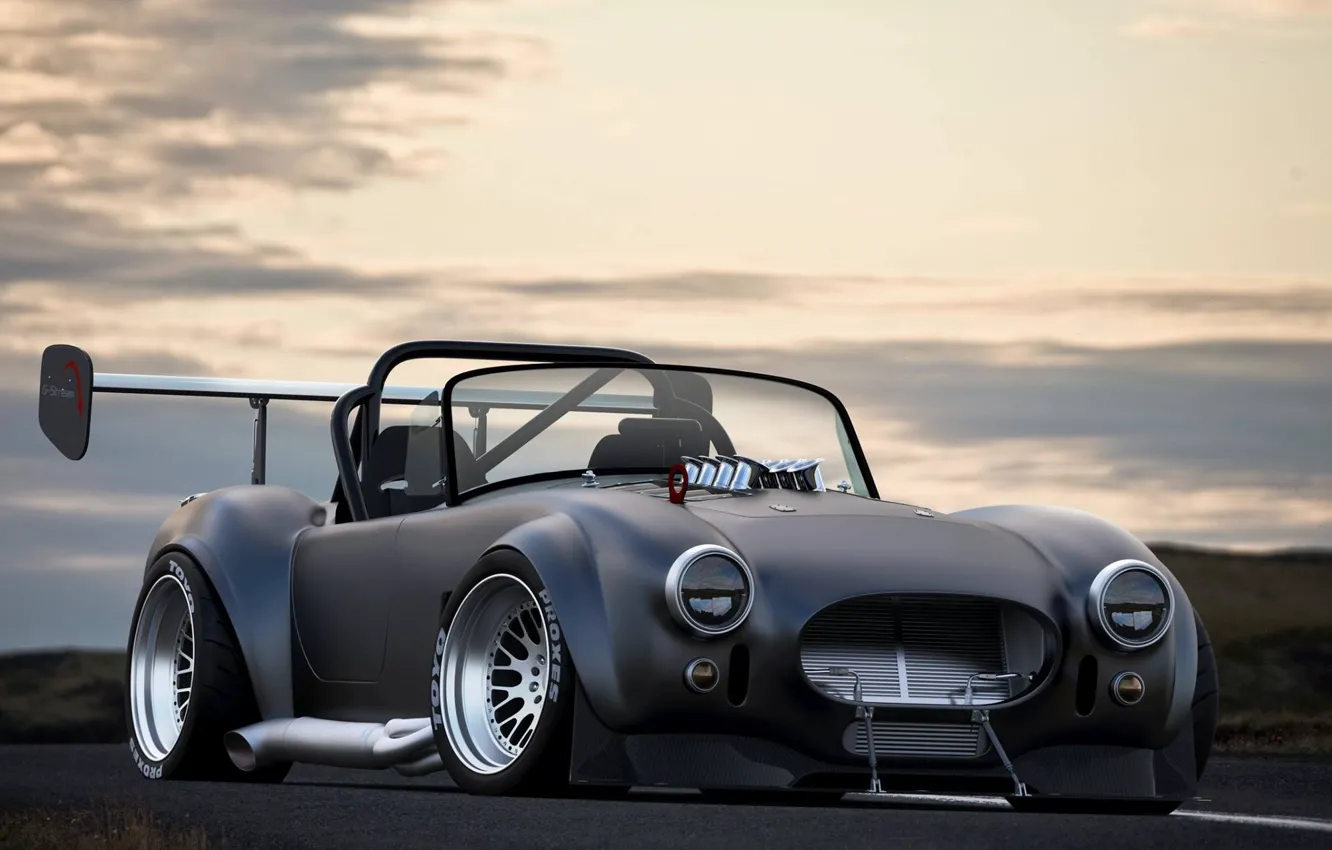 Фото обои car, shelby, tuning, cobra