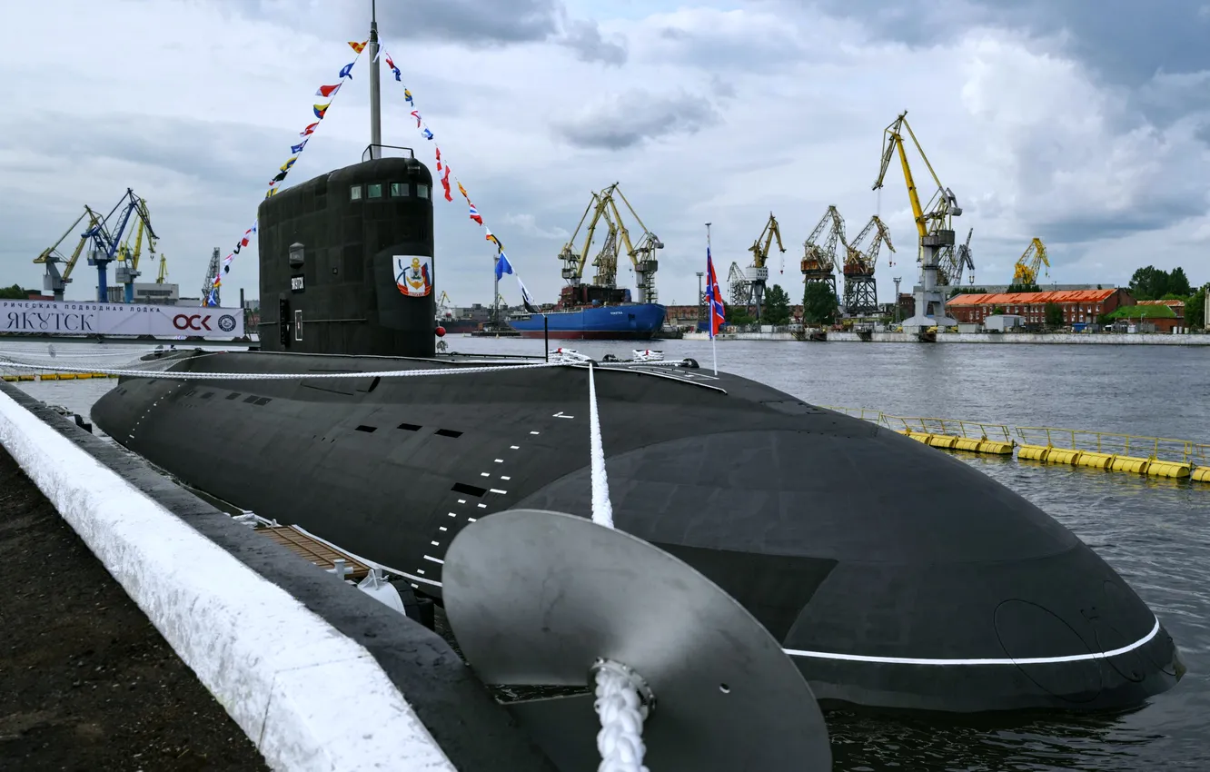 Фото обои подводная лодка, Якутск, дизель-электрическая