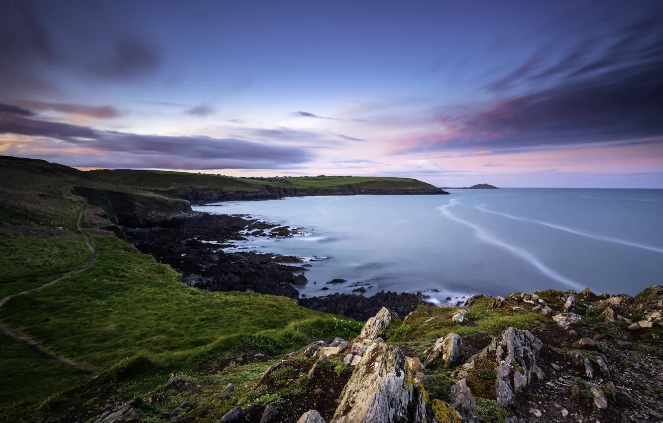 Фото обои побережье, Ирландия, Ireland