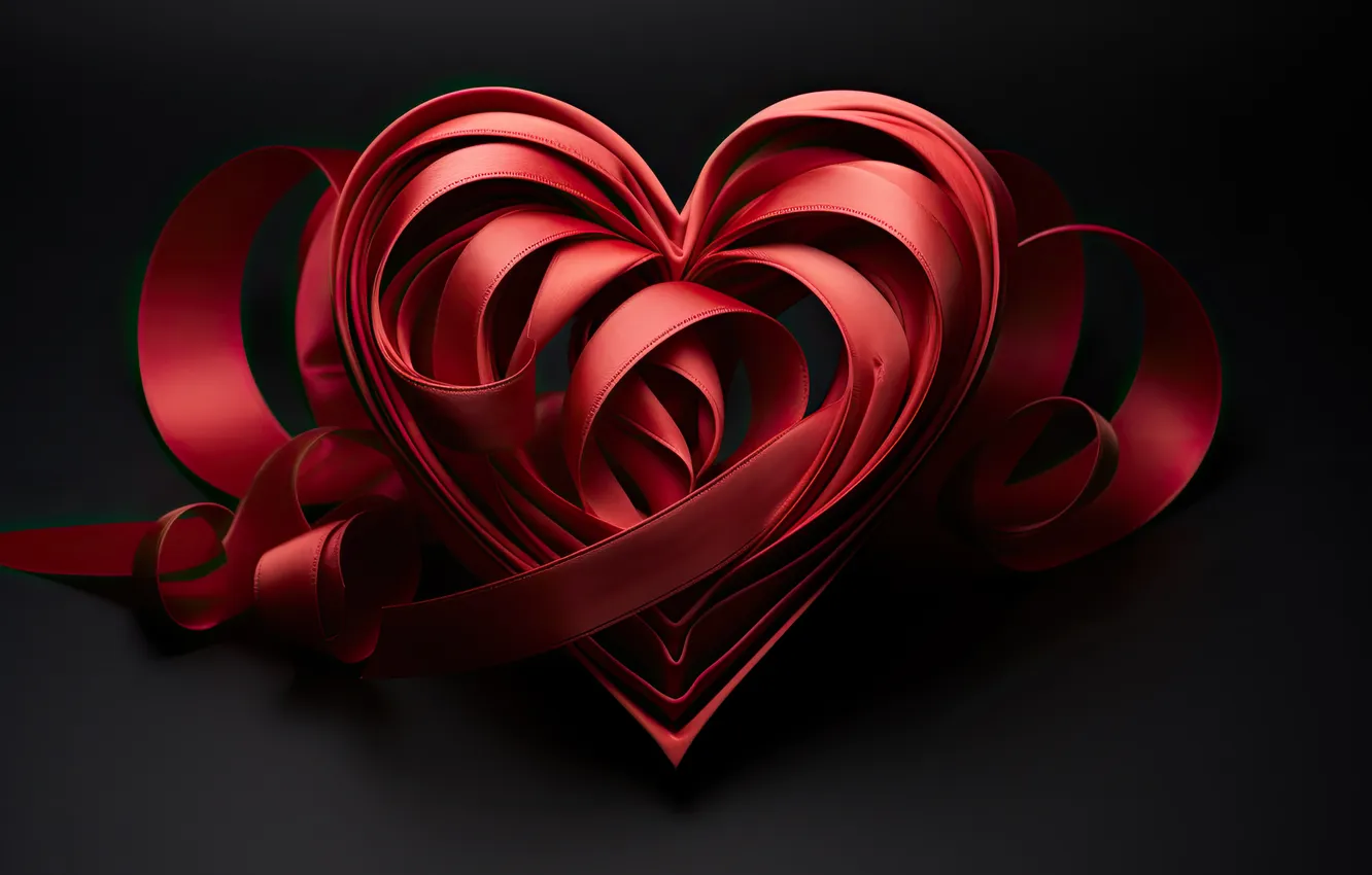 Фото обои любовь, романтика, сердце, red, love, happy, День святого Валентина, heart