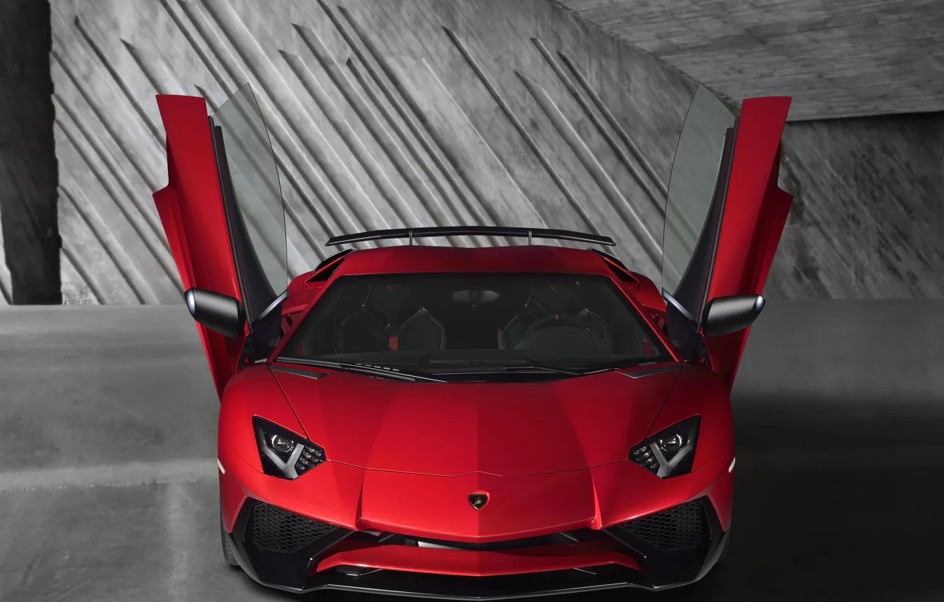 Фото обои Lamborghini, двери, ламборджини, Aventador, авентадор, LB834, 2015, LP 750-4