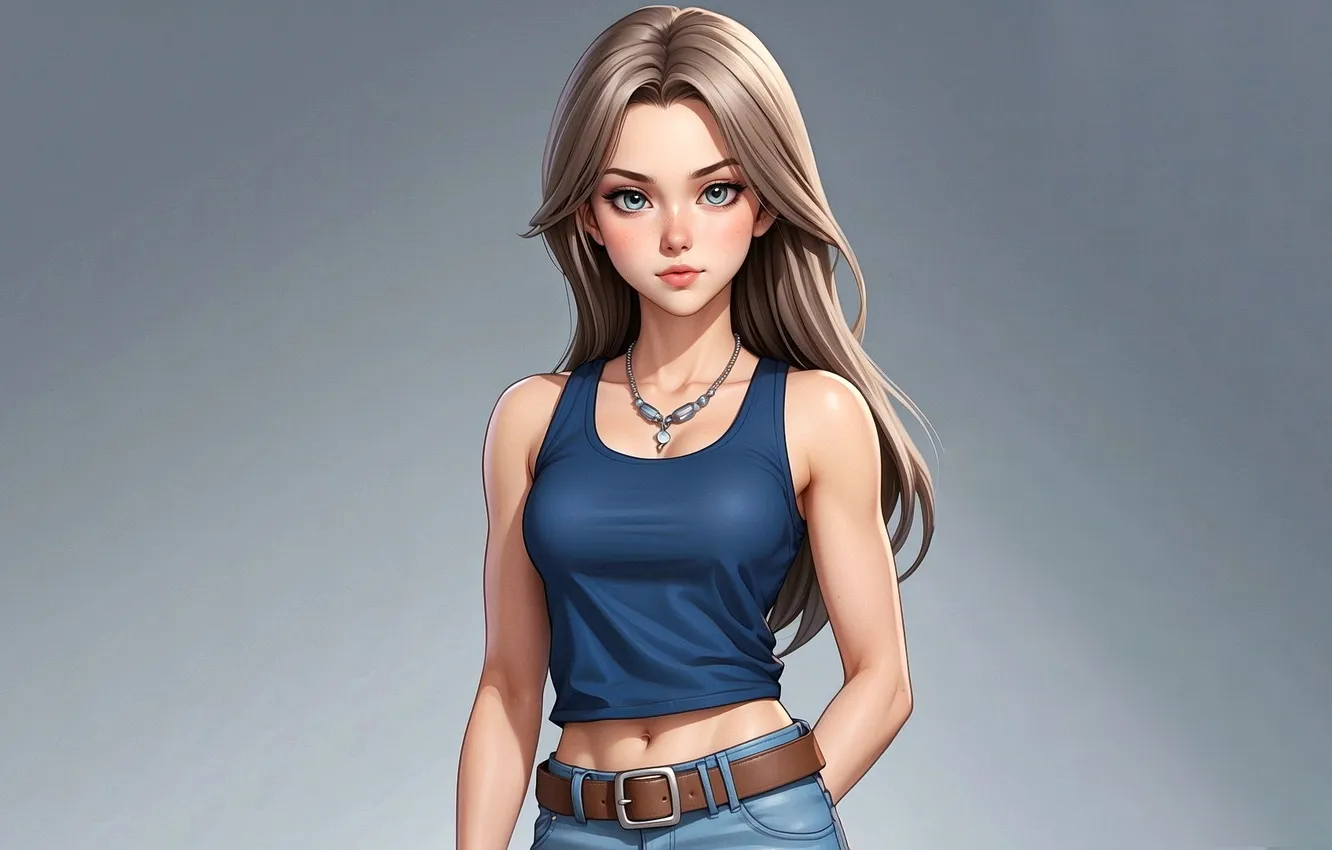 Фото обои girl, sweetheart, ai art