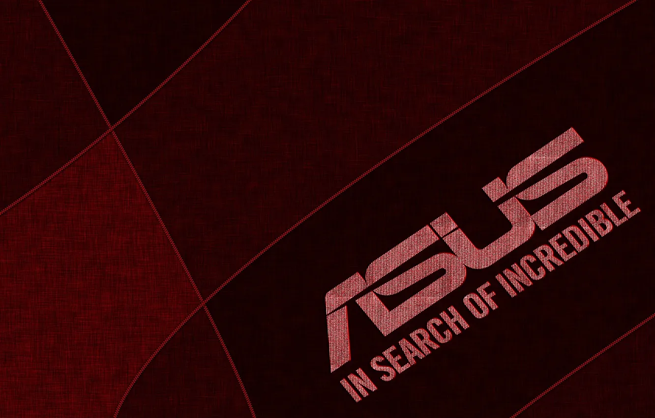 Фото обои high-tech, ткань, Логотип, Logo, ASUS, бренд, Digital Art, хай-тек
