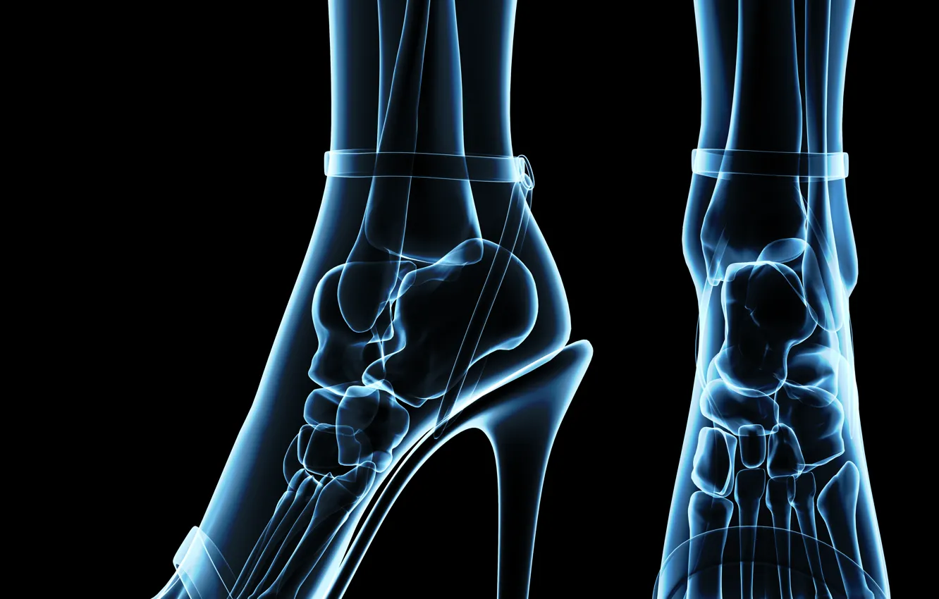 Фото обои pose, bones, heels