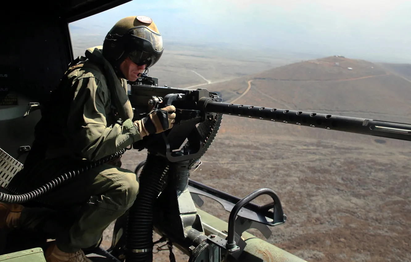 Фото обои оружие, армия, солдат, GAU-21, 50 caliber machine gun