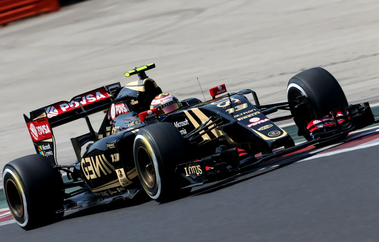 Фото обои Lotus, Формула 1, Formula1, Team, Pastor Maldonado, E23