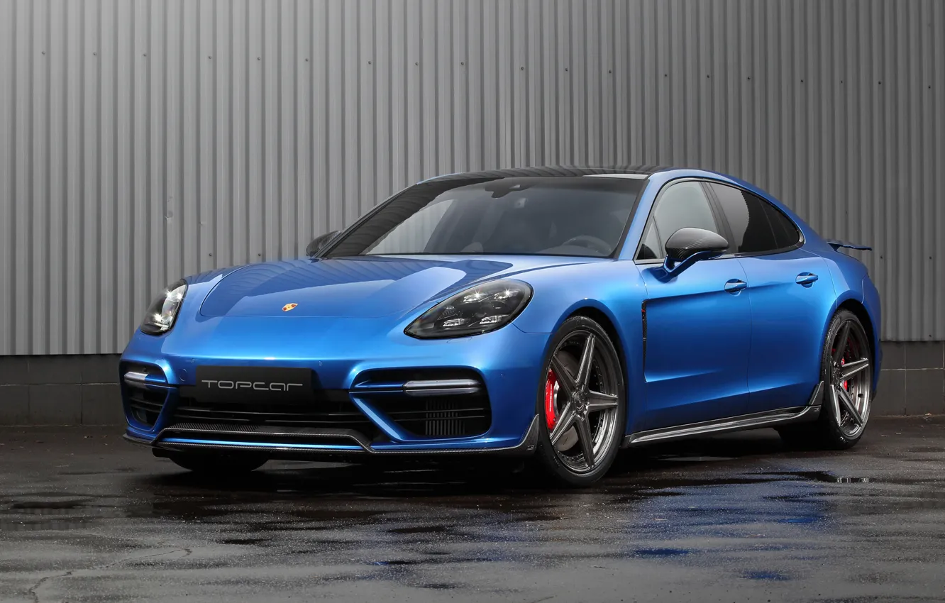 Фото обои Porsche, Panamera, Turbo, 2018, TopCar, Edition, Porsche Panamera Turbo, GT Edition