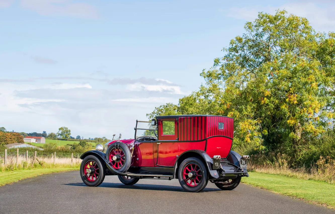 Фото обои Rolls-Royce, люкс, ретро автомобили, 1927, Brougham, единственный экземпляр, by Brewster, Rolls-Royce 20 HP Brougham by …