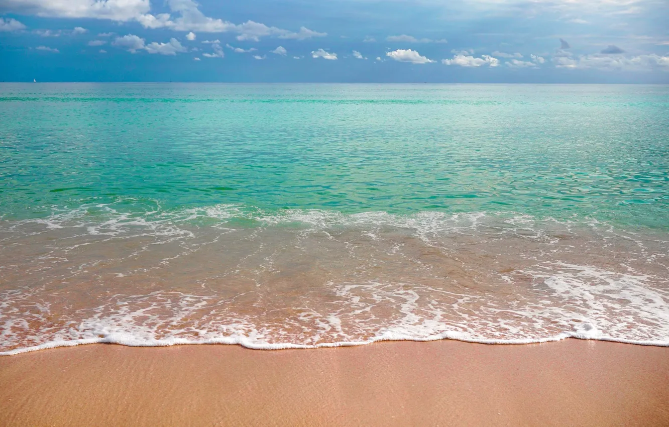 Фото обои море, Берег, пляж.
