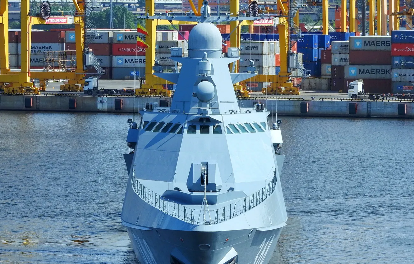 Фото обои корабль, патрульный, Василий Быков