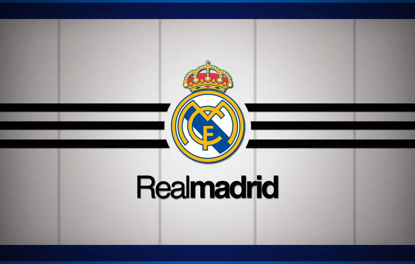 Фото обои logo, white, emblem, minimalism, background, football, soccer, Spain