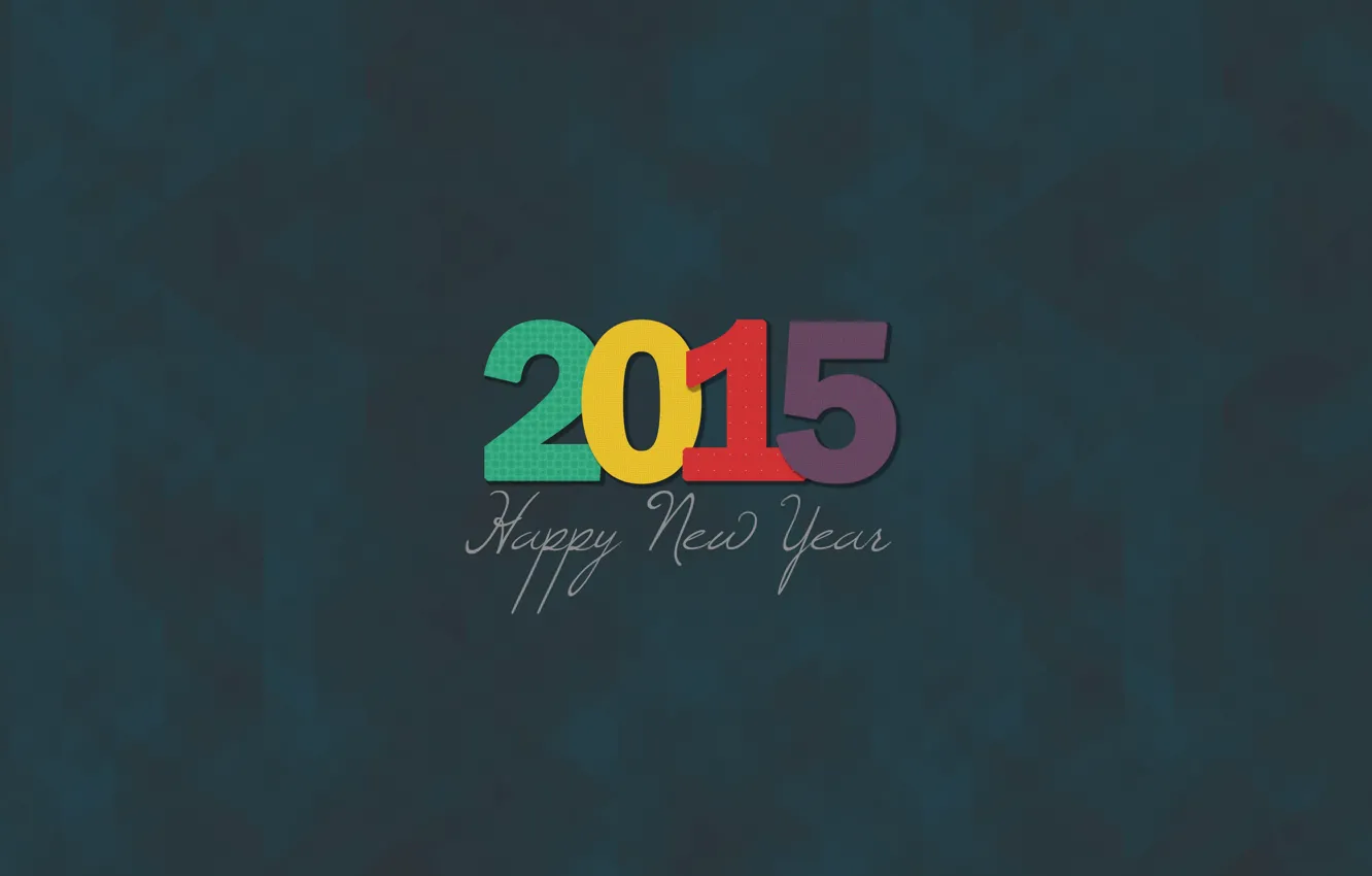 Фото обои новый год, минимализм, happy new year, 2015