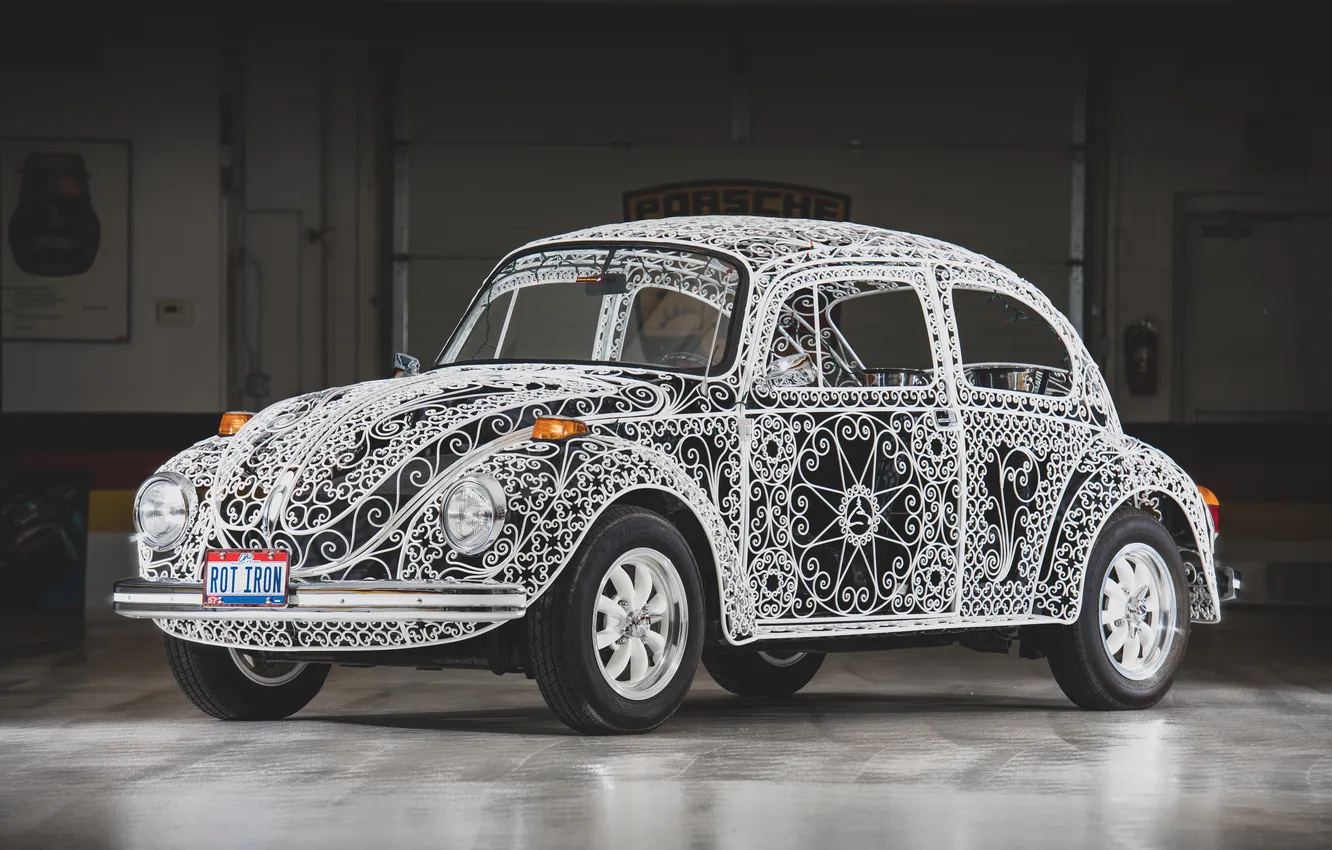 Фото обои 1970, Volkswagen Beetle, 1985, единственный экземпляр, the only instance, Volkswagen Beetle Casa Linda Lace, Casa …