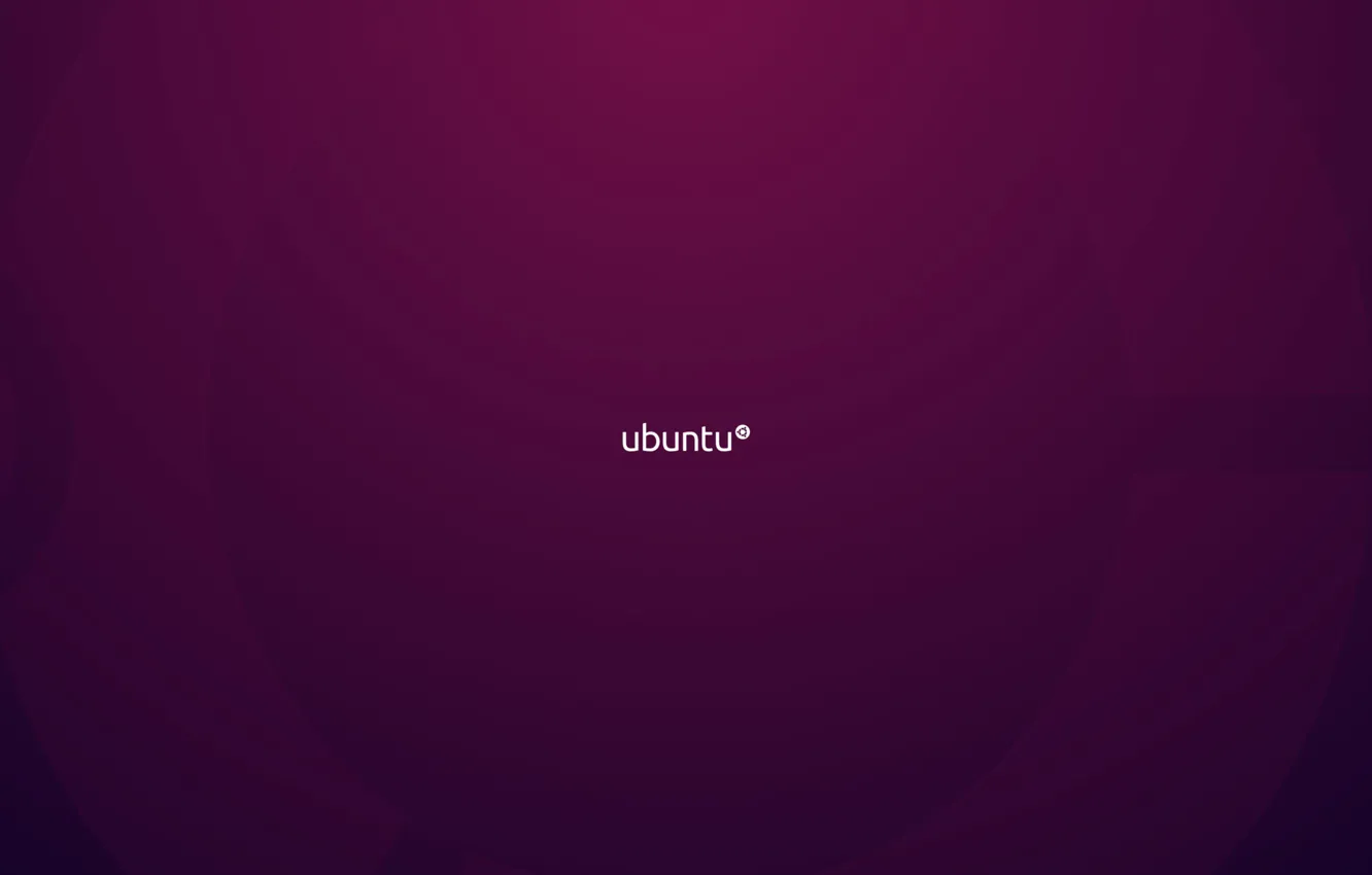 Фото обои фиолетовый, минимализм, linux, ubuntu