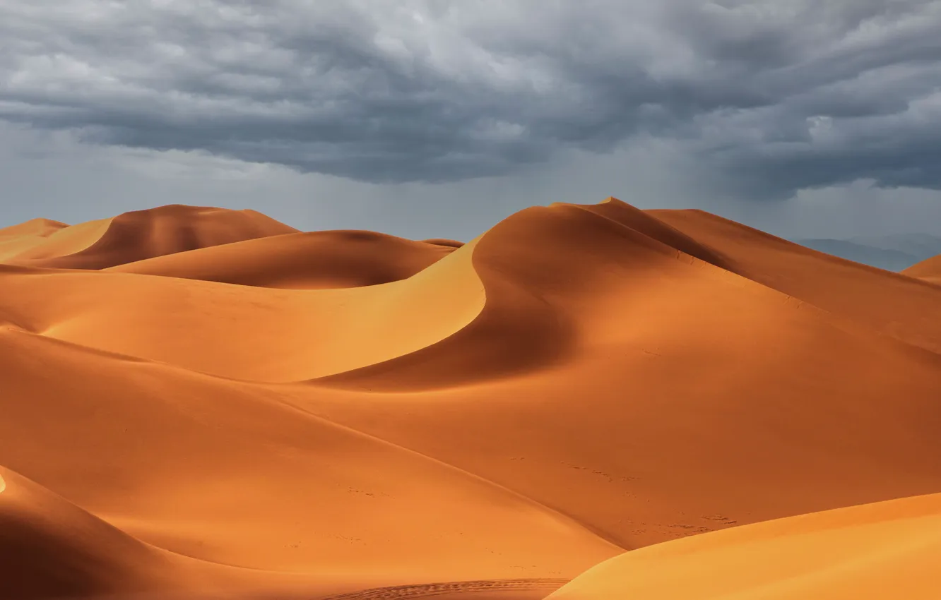 Фото обои wallpaper, Nature, Sky, Sand, Desert, Hills