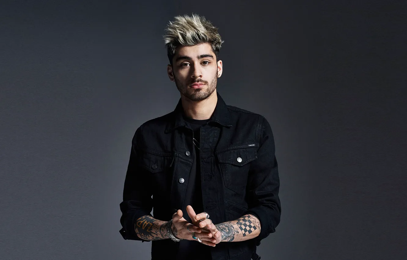 Фото обои взгляд, тату, мужчина, Zayn Malik