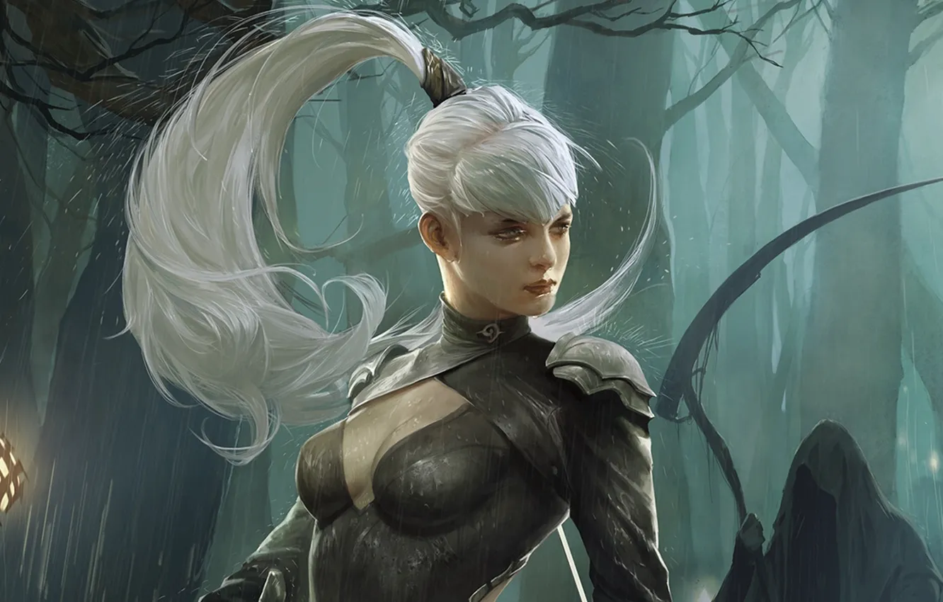 Фото обои девушка, фентези, арт