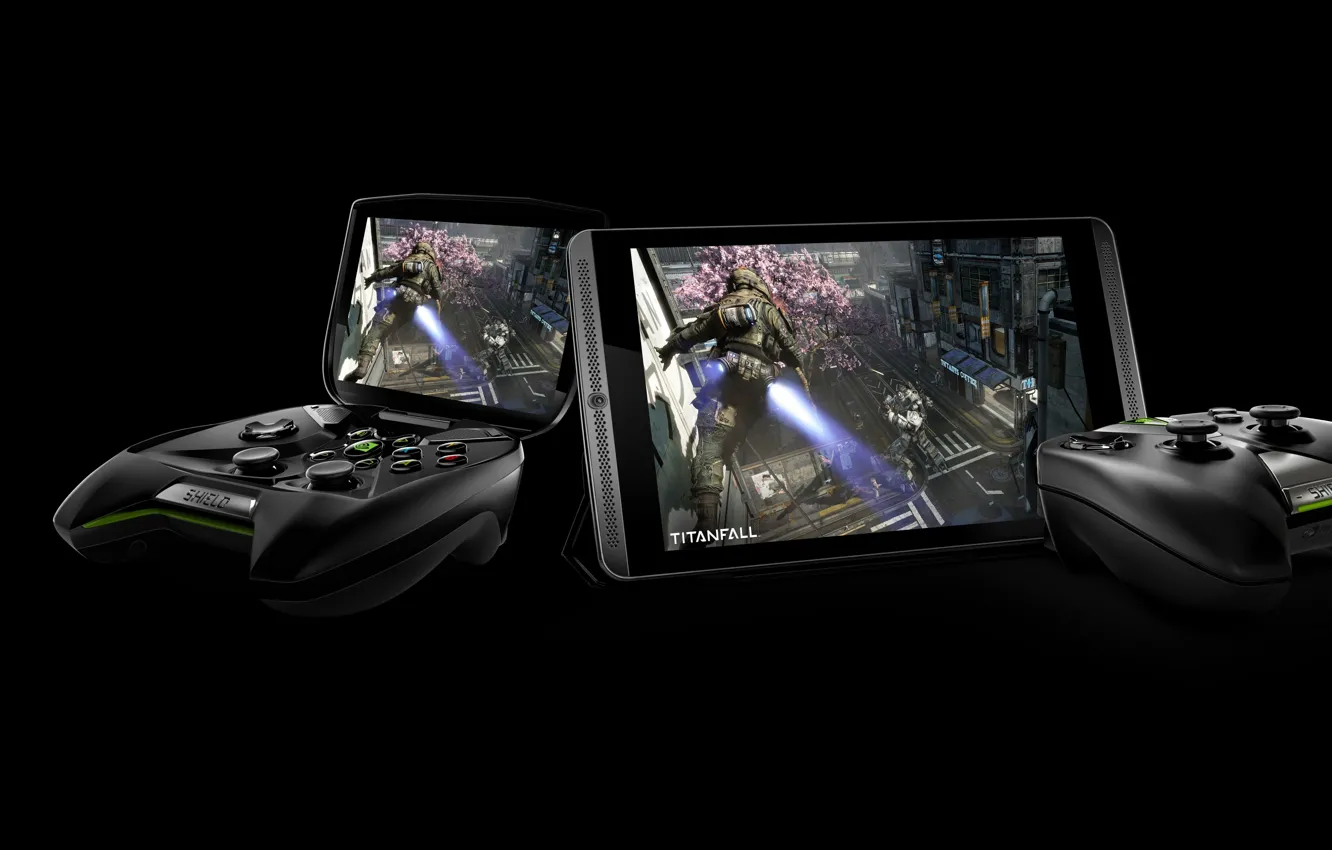 Фото обои high-tech, control, screen, console, video games, Titanfall, nvidia shield 2, tegra k1