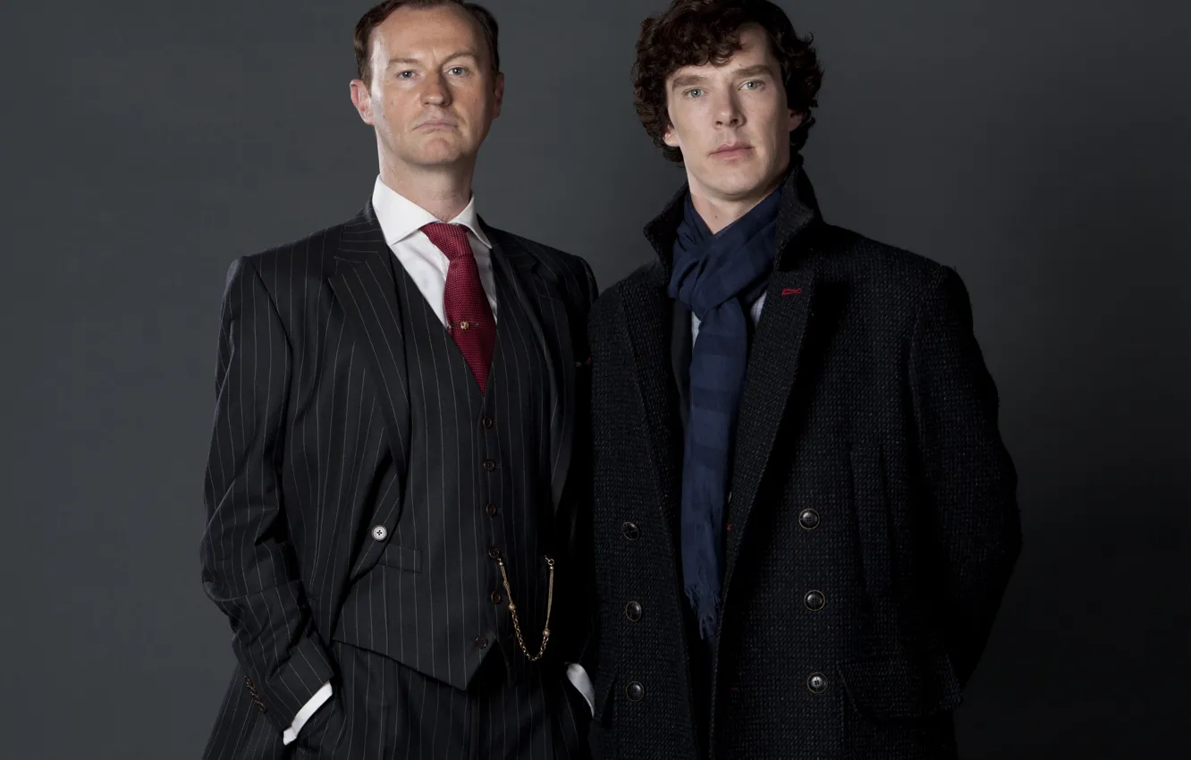 Фото обои Шерлок Холмс, Бенедикт Камбербэтч, Sherlock, Марк Гэтисс, Майкрофт Холмс, Sherlock BBC, Sherlock Holmes, Sherlock (сериал)
