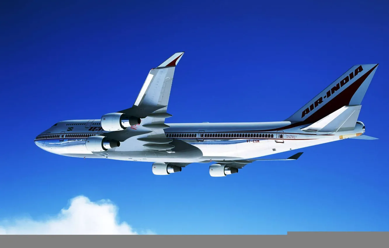 Фото обои sky, clouds, plane, aviation