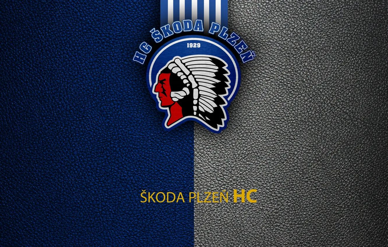 Фото обои wallpaper, sport, logo, hockey, Skoda Plzen