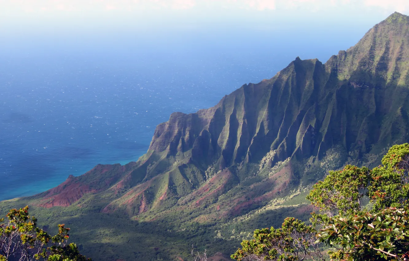 Фото обои USA, США, Kauai, Тихий океан, Кауаи, Pacific ocean