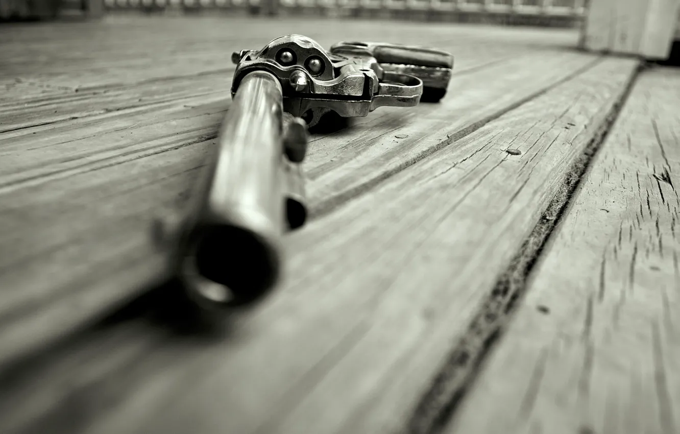 Фото обои макро, пистолет, оружие
