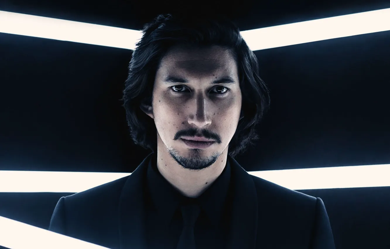 Фото обои свет, костюм, борода, актёр, пиджак, Adam Driver, Адам Драйвер