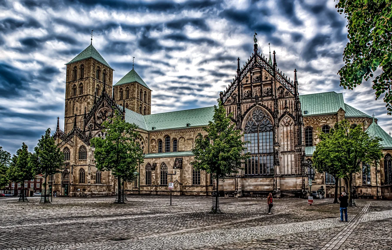 Фото обои Münster, Northrhine-Westphalia, Kreisfreie Stadt Münster