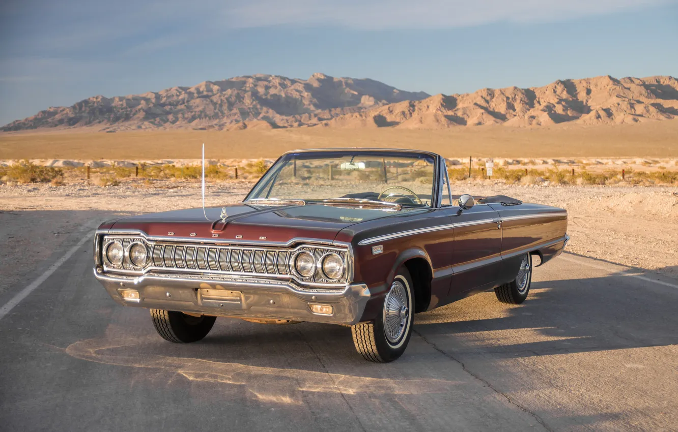 Фото обои 1965, Convertible, 880, Dodge Custom