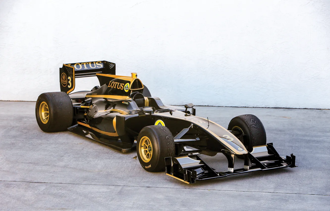 Фото обои Lotus, Формула-1, Exos, T125, 2010-11