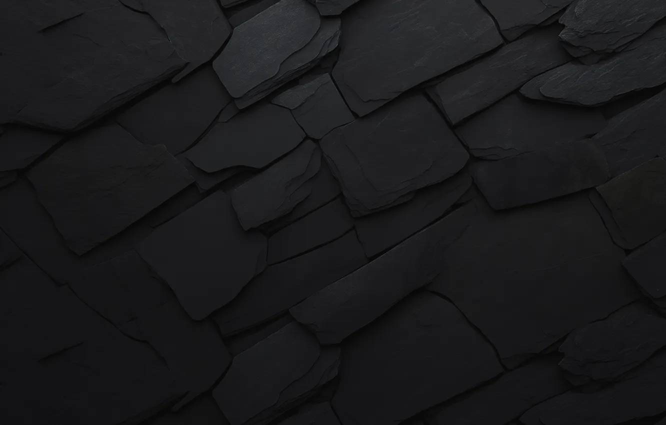 Фото обои скала, стена, черный, минимализм, dark, wall, black, minimalism