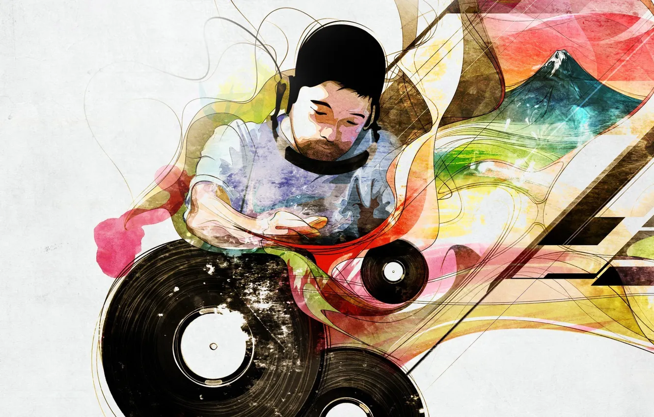 Фото обои япония, минимализм, душа, хип хоп, nujabes