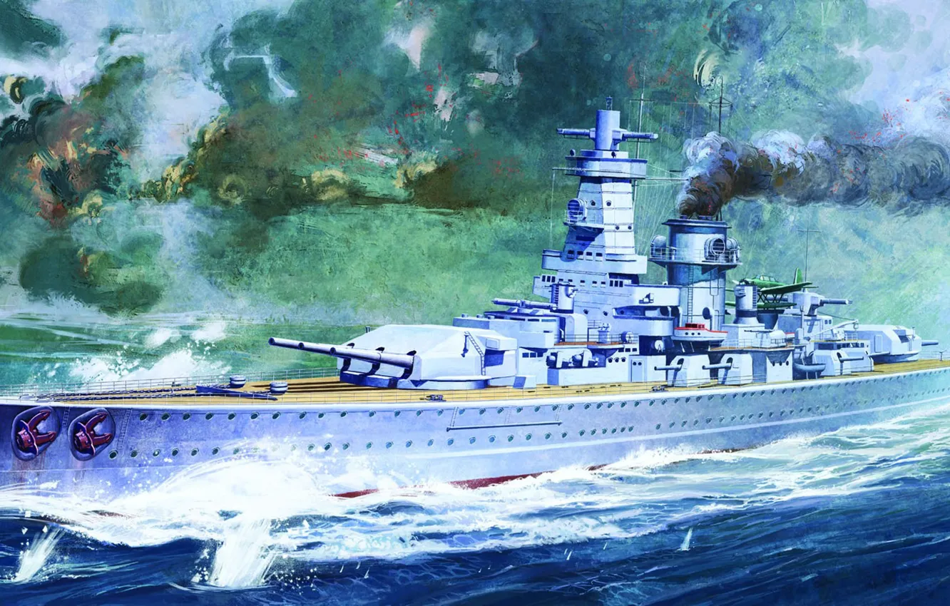 Фото обои 1934, Admiral Graf Spee, тяжёлый крейсер типа «Дойчланд», Pocket battleship, третий и самый совершенный немецкий