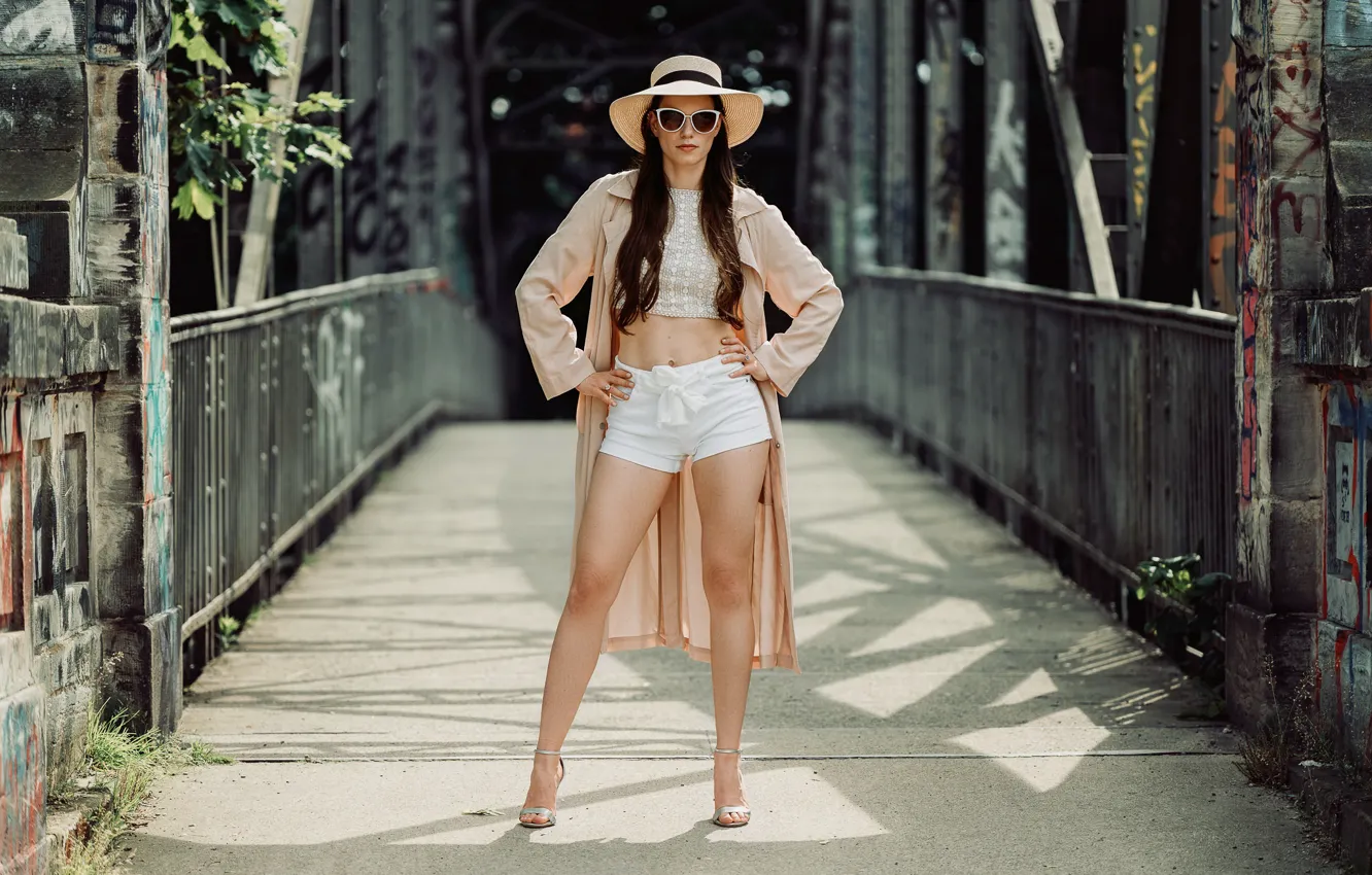 Фото обои девушка, стиль, Carina Cara