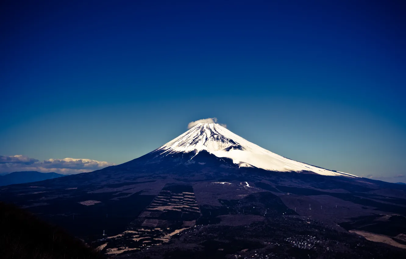 Фото обои япония, остров, гора, вулкан, Фудзи, Хонсю, Фудзияма, Фудзисан