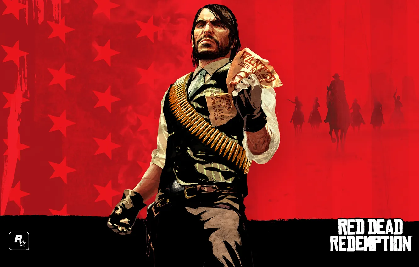 Фото обои игры, wanted, Red Dead Redemption, rockstar, джон, марстон
